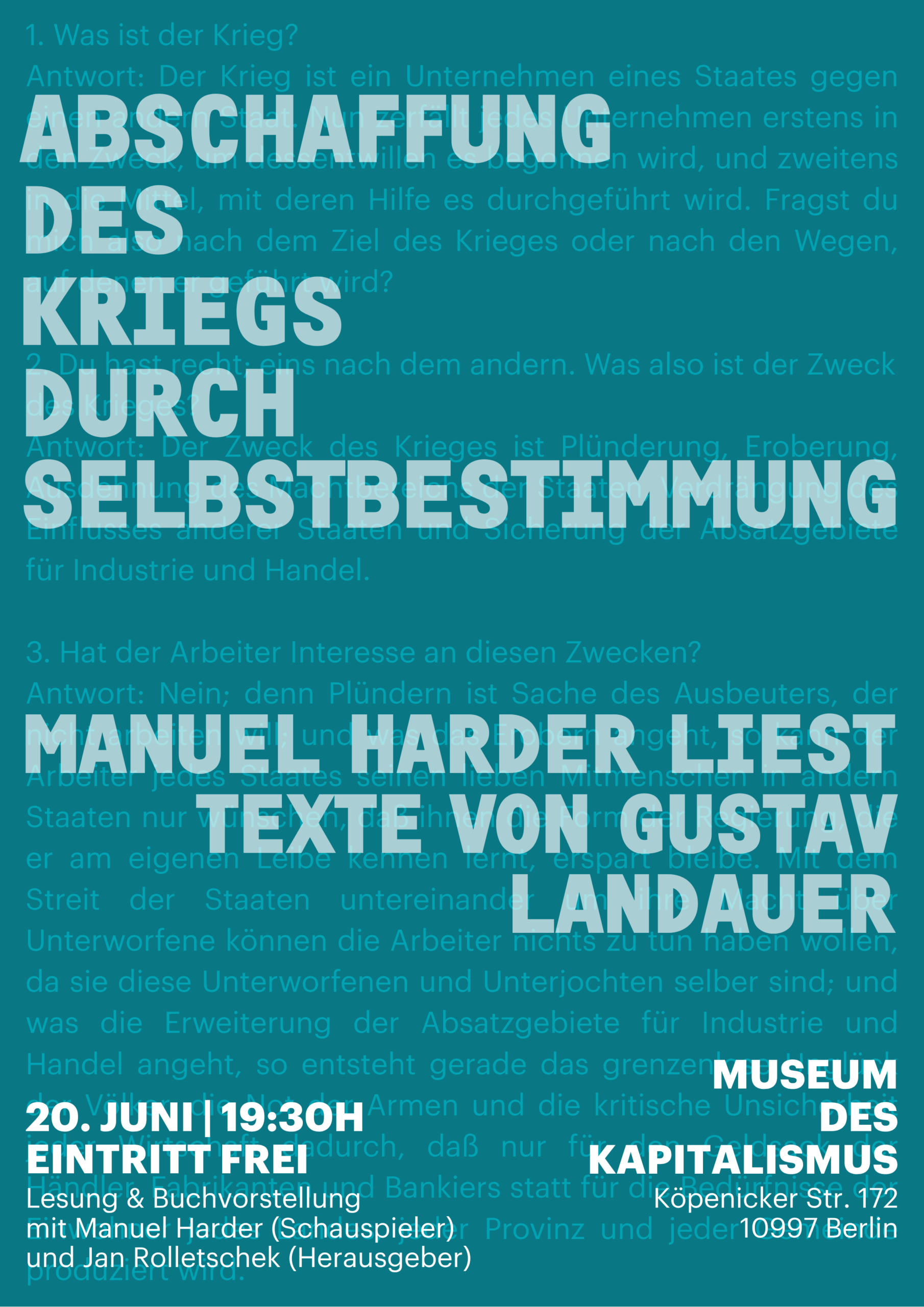 Plakat Gustav Landauer(3)